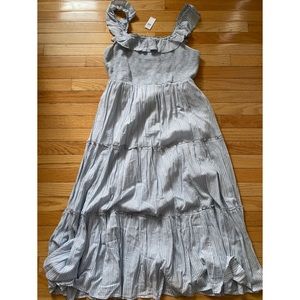 Old Navy Ruched Midi Dress, NWT